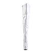 Pleaser - KISS3010 Bottes cuissardes à plateforme - Blanc Product image